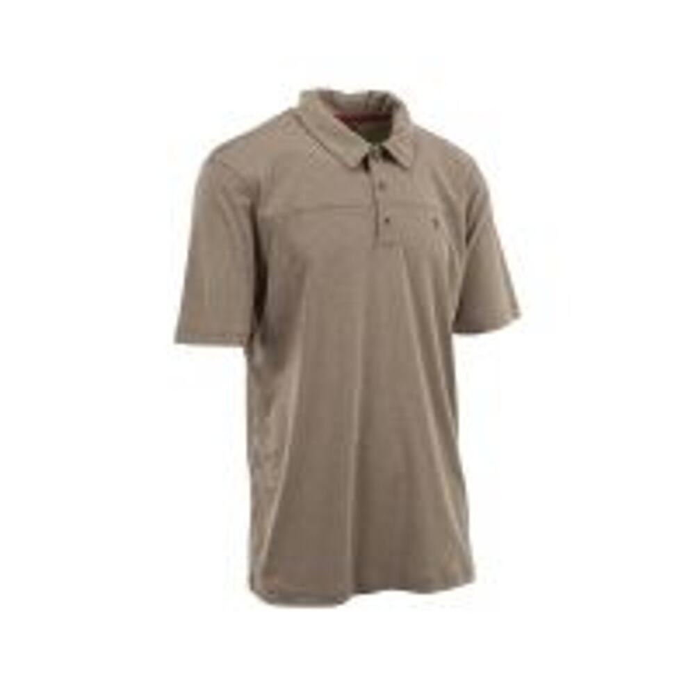 Browning Men's Tan Polo Heritage Collection Hunting Tan Brown XL